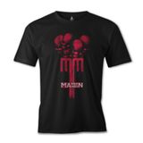Lord T-Shirt Marilyn Manson - MM Siyah Erkek T-shirt