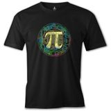 Lord T-Shirt Matematik - Pi 7 Siyah Erkek T-shirt