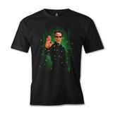 Lord T-Shirt Matrix - Bullets Siyah Erkek T-shirt