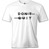 Lord T-Shirt MB-1006 Don't Quit Do It Beyaz Erkek T-Shirt