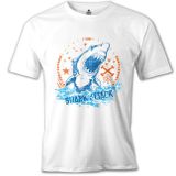 Lord T-Shirt MB-961 Shark Attack Beyaz Erkek T-Shirt