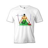 Lord T-Shirt One Piece - Roronoa Zoro Kılıç Beyaz Erkek T-shirt