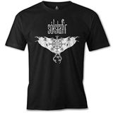 Lord T-Shirt ÖS-2178-1 Siyah Solstafir - Icelandic Erkek T-shirt