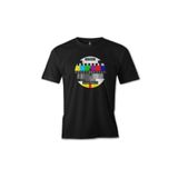 Lord T-Shirt ÖS-254 Siyah Tv No Signal Erkek T-shirt
