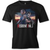 Lord T-Shirt ÖS-477 Resident Evil 3 Siyah Erkek T-Shirt