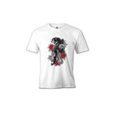 Lord T-Shirt Tattoo Tiger Beyaz Erkek T-Shirt