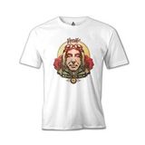 Lord T-Shirt Vecihi - Panic in the Sky Beyaz Erkek T-shirt