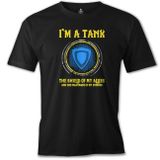 Lord T-Shirt World of Warcraft - The Tank Siyah Erkek T-shirt