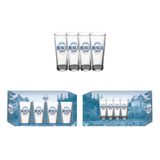 LORD'S ROCKS Orijinal Lisanslı Busch Light 473 ml Bira Bardağı - 4'lü Set Uyumlu