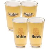 LORD'S ROCKS Orijinal Lisanslı Modelo 16 oz Bira Bardağı - 4'lü Set Uyumlu