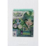 LORDSTORE510 Nebulous STARS-11102 Creative Sketchbook - Marinia Boyama Kitabı - YEŞİL