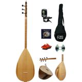 LORE Kısa Sap Bağlama Saz Ultra Maxi Set - Yeni Başlayanlara Özel Profesyonel Set