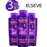Loreal Elseve Color Vive 3x200 ml Mor Şampuan