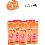 Loreal Elseve Dream Long Onarıcı Bakım Şampuan 5'li Set 360 ml Kırılma Önleyici Tüm Saçlar için