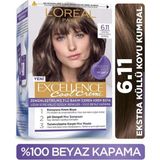 Loreal Excellence Cool Creme 6.11 Ekstra Küllü Koyu Kumral