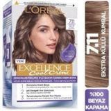 Loreal Excellence Cool Creme 7.11 Ekstra Küllü Kumral Saç Boyası 7-11-extra-kullu-kumral