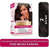 Loreal Excellence Creme Saç Boyası 2 Siyah 2-siyah