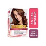 Loreal Excellence Kit Saç Boyası- (5.5) *6
