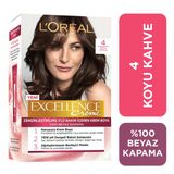 Loreal Excellence Koyu Kahve 4