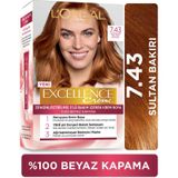 Loreal Excellence Saç Boyası 7.43 Sultan Bakırı (80998800) 7-43-sultan-bakiri
