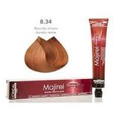 Loreal Majirel 8.34 Açık Kumral Dore Bakır 50 ml Saç Boyası