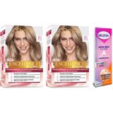 Loreal Neva Excellence Creme 8-1 Koyu Sarı Küllü 2 Adet Boya