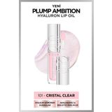 Loreal Paris 101 Cristal Clear Plump Ambition Hyaluron Lip Oil Besleyici ve Nemlendirici Dudak Parlatıcısı