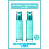 L'Oreal Paris 2'li Nem Terapisi Aloe Vera Normalden Karmaya Ciltler Su Bazlı Günlük Nemlendirici Krem, 36005234248944