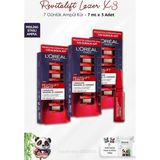 Loreal Paris 3 Adet Revitalift Lazer X3 Peeling Etkili 7 Günlük Ampül Kür ve Rosıe