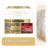 Loreal Paris 45+ Gece Kremi 50 Ml