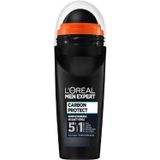 Loreal Paris 50 ml Men Expert Carbon Protect Anti Perspirant Erkek Roll-On