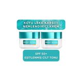 L'Oreal Paris Bright Reveal Koyu Leke Karşıtı, Cilt Tonu Eşitleyici Spf50 Nemlendirici Krem Niasinamid 50ml 2'li