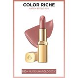 Loreal Paris Color Riche 550 Nude Unapologetic Saten Bitişli Ruj
