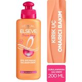L'Oreal Paris Elseve Dream Long Isıya Dayanıklı Saç Bakım Kremi – Hint Yağı ve Bitkisel Keratin ile Kırık Uç Onarımı, Günlük Kullanıma Uygun