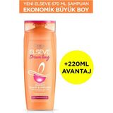 L'Oreal Paris Elseve Dream Long Onarıcı Bakım Şampuanı Uzun Yıpranmış Saçlar İçin 670 ml