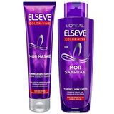 Loreal Paris Elseve Turunculaşma Karşıtı 200 ml Mor Şampuan + Mor 150 ml Saç Maskesi