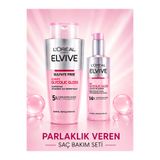 L'Oreal Paris Elvive Glycolic Gloss Parlaklık Veren Saç Bakım Rutini Seti: Şampuan & Saç Bakım Spreyi