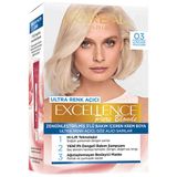 Loreal Paris Excellence Pure Blonde 03 Ultra Açık Küllü Sarı Ultra Renk Açıcı