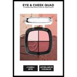 L'Oreal Paris Eye & Cheek Quad - 01 Spring Pinks Dörtlü Far ve Yanak Paleti