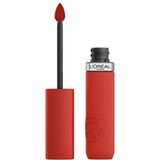Loreal Paris Infaillible Matte Resistance 400 Spill The Tea Likit Mat Ruj