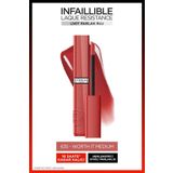 Loreal Paris Infaillible Matte Resistance 635 Worth It Medium Likit Parlak Ruj