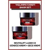 L'Oreal Paris L'oréal Paris Revitalift Lazer X3 Yoğun Yaşlanma Karşıtı Gündüz Bakım Kremi Gece Bakım Kremi 50 ml