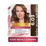 L'Oreal Paris Loreal Excellence Kit Saç Boyası-6.03-yoğun Koyu Kumral