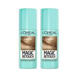 L'Oreal Paris Loreal Magic Retouch Kumral Saç Spreyi X2