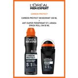 L'Oreal Paris Loreal Men Expert Carbon Protect 5in1 48 Saat Dayanıklı Deodorant-Rollon Seti