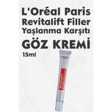 L'Oreal Paris Loreal Paris Revitalift Filler Yaşlanma Karşıtı Göz Kremi 15 ml TYC5A76GCN168776328561144