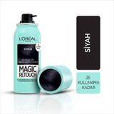 Loreal Paris Magic Retouch 1 Beyaz Kapatıcı Siyah Saç Spreyi