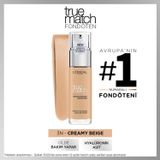 Loreal Paris Makeup True Match Bakım Yapan 3N Creamy Fondöten