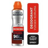 L'oreal Paris Men Expert Invincible Anti-Perspırant Yüksek Koruma Erkek Sprey Deodorant 150Ml
