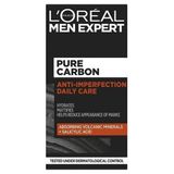 L'Oreal Paris Men Expert yüz nemlendirici kremi, akne eğilimli ciltler için, sisill asit ve volkanik mineraller, saf kömür,